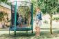 Preview: PLUM Junior Trampolin mit Sicherheitsnetz 140cm